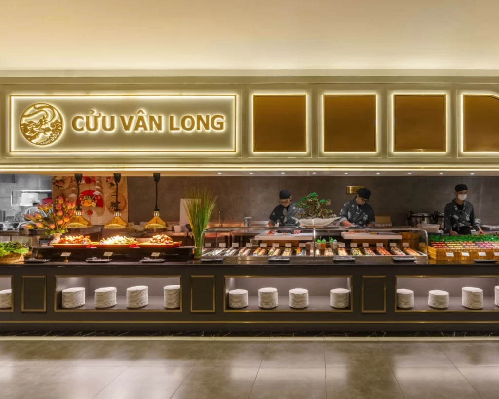 Buffet Cửu Vân Long Nhà Hàng Ẩm Thực Á – Âu Được Lòng Thực Khách Sài Thành