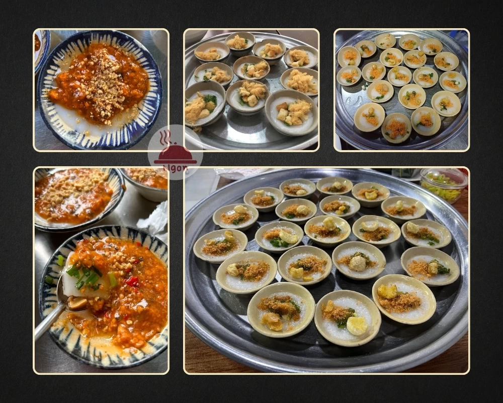 Món bánh bèo của các quán