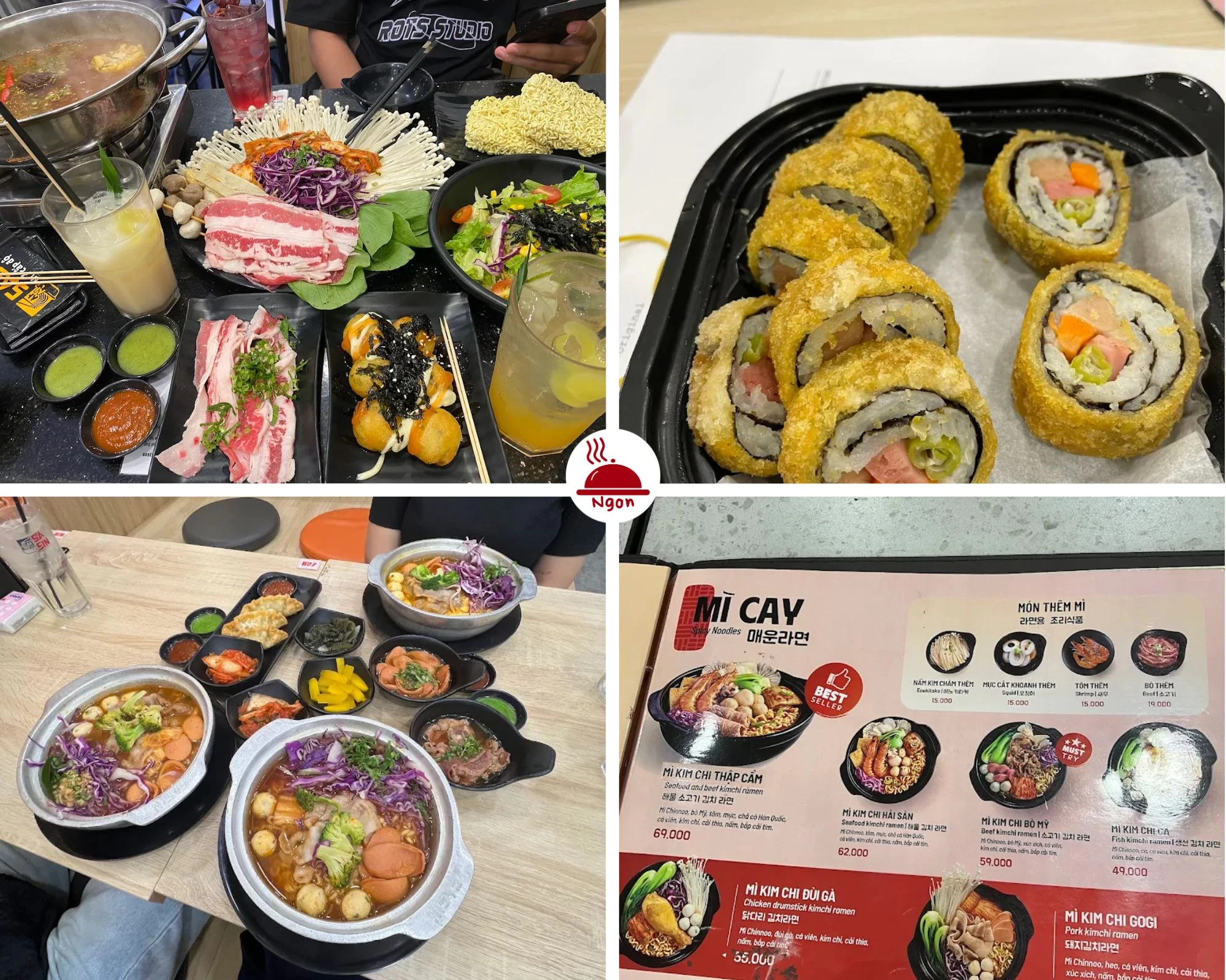 Hệ thống mì cay Hàn Quốc Sasin