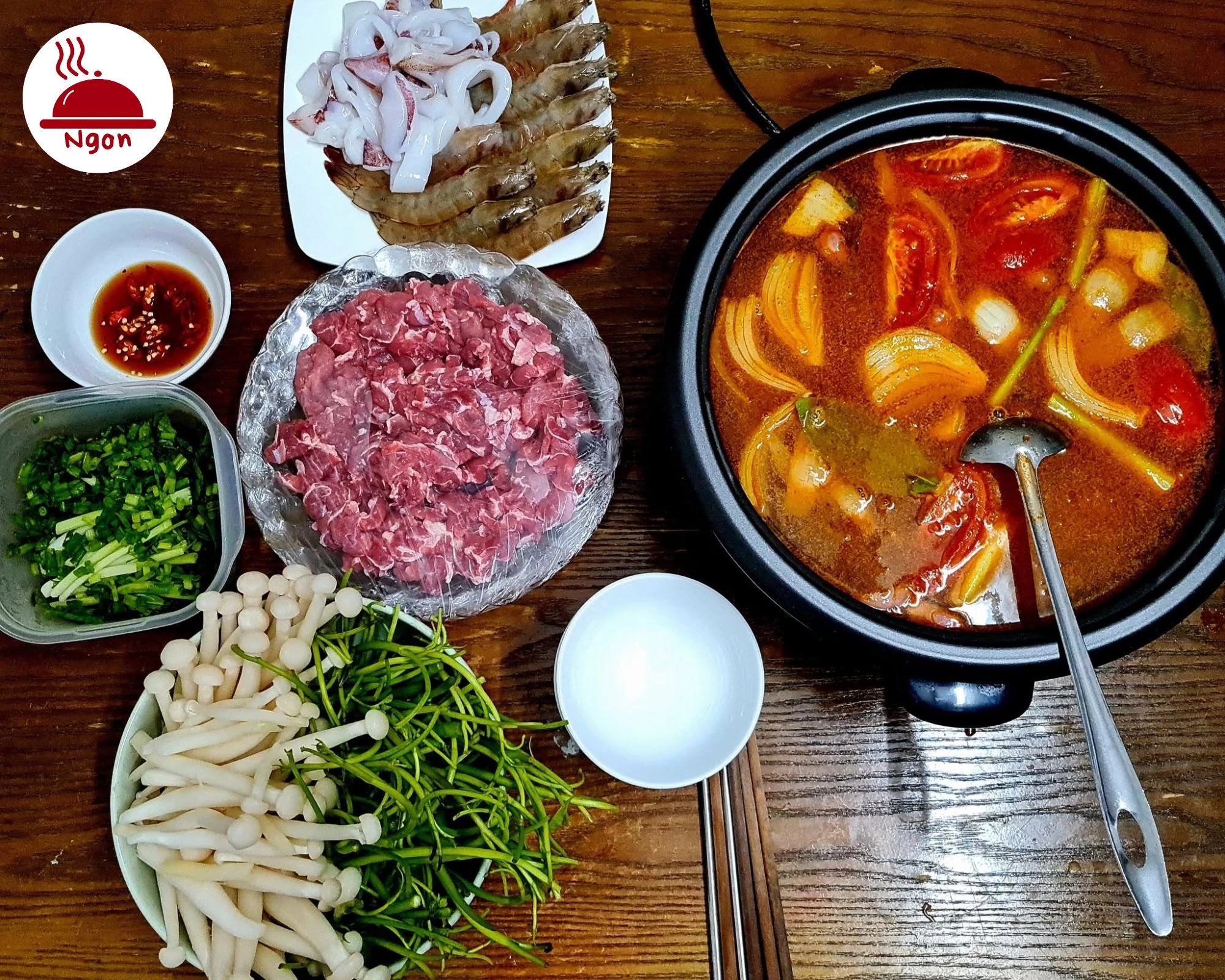 Bật mí bí quyết chuẩn bị nguyên liệu làm lẩu Thái hải sản thơm ngon hấp dẫn ngay tại nhà