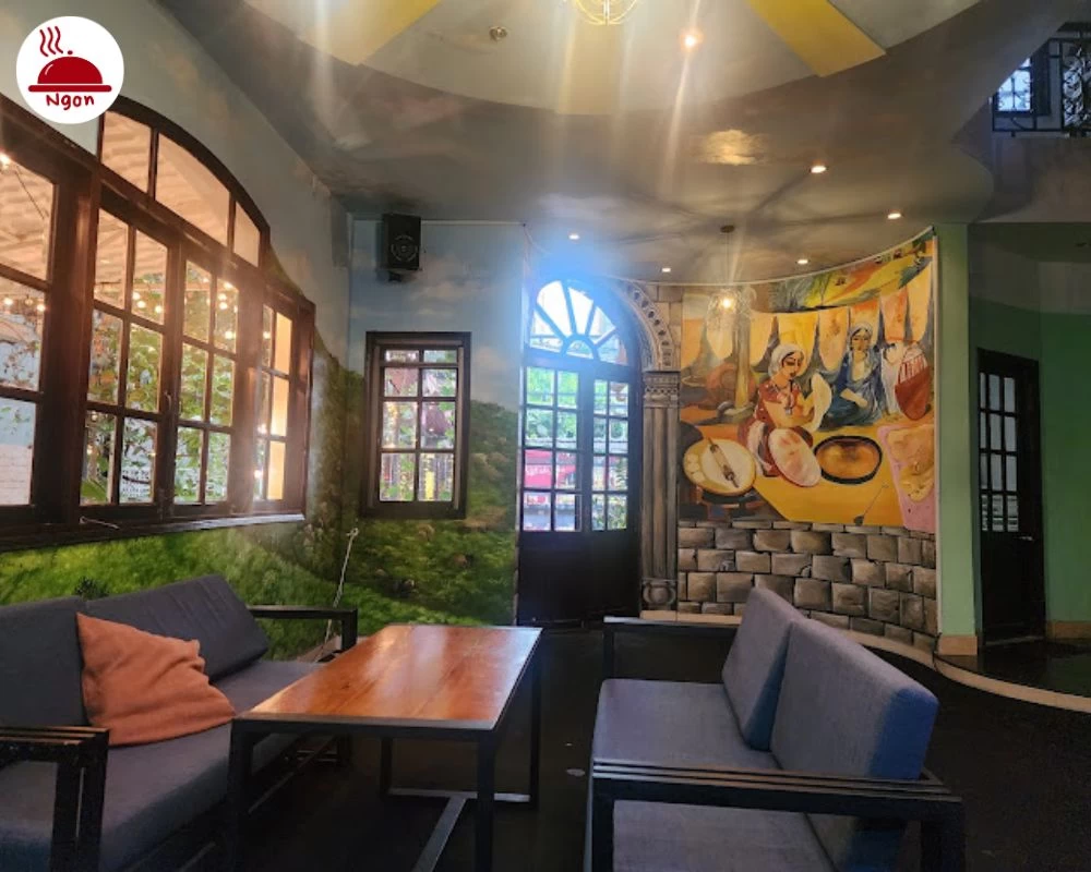 Không gian nhà hàng Ararat Restaurant & Messo Lounge