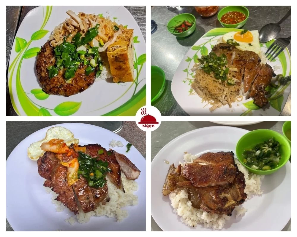 Dĩa cơm tấm 419