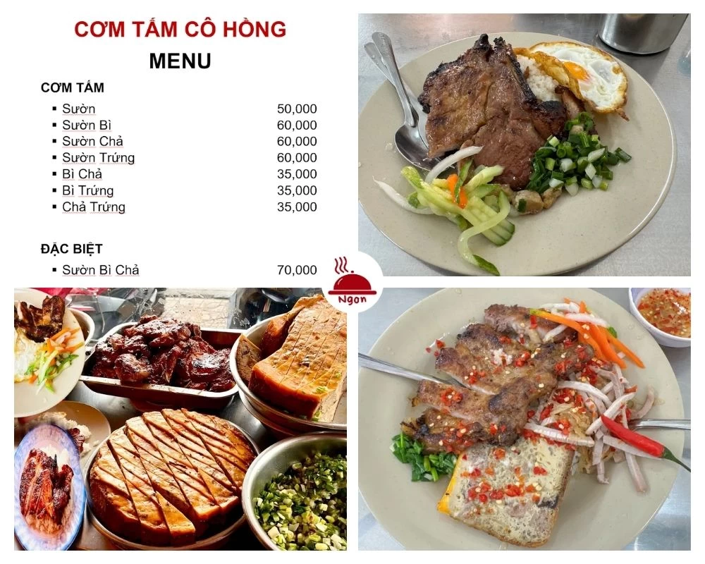 Cơm tấm cô Hồng