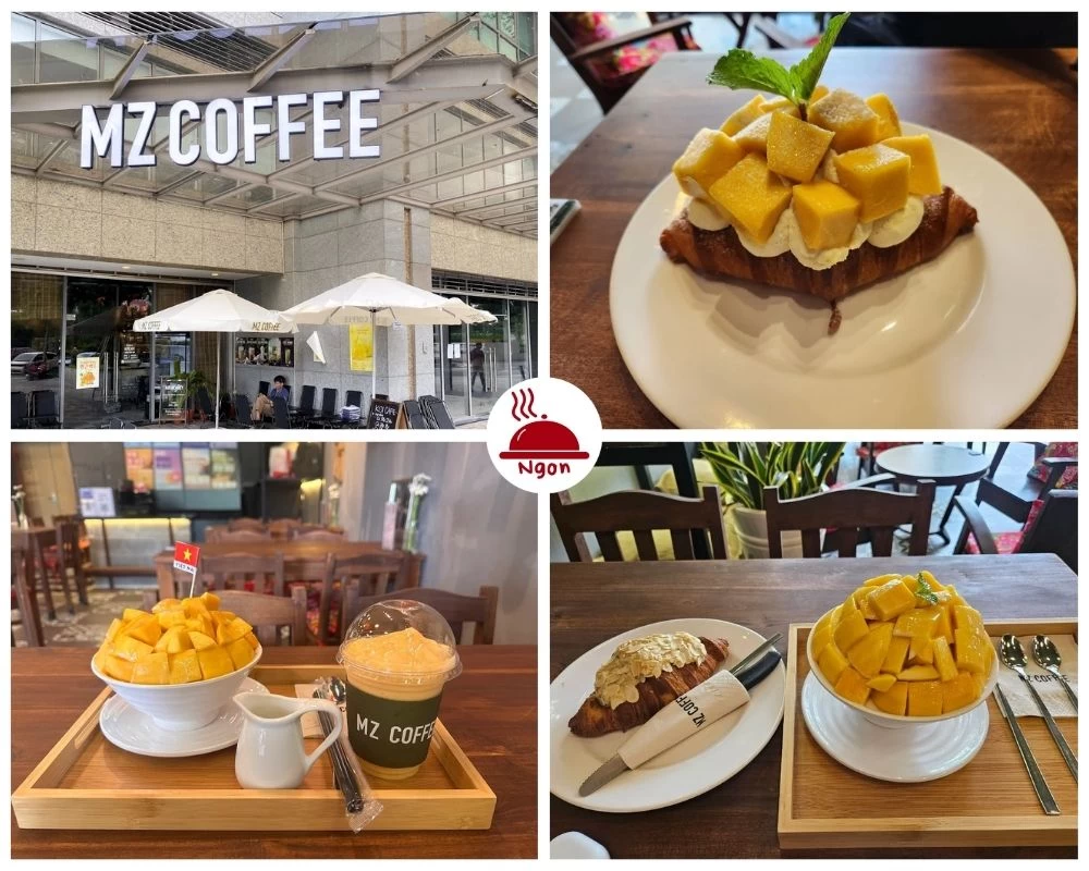 Cửa hàng bingsu MZ COFFEE