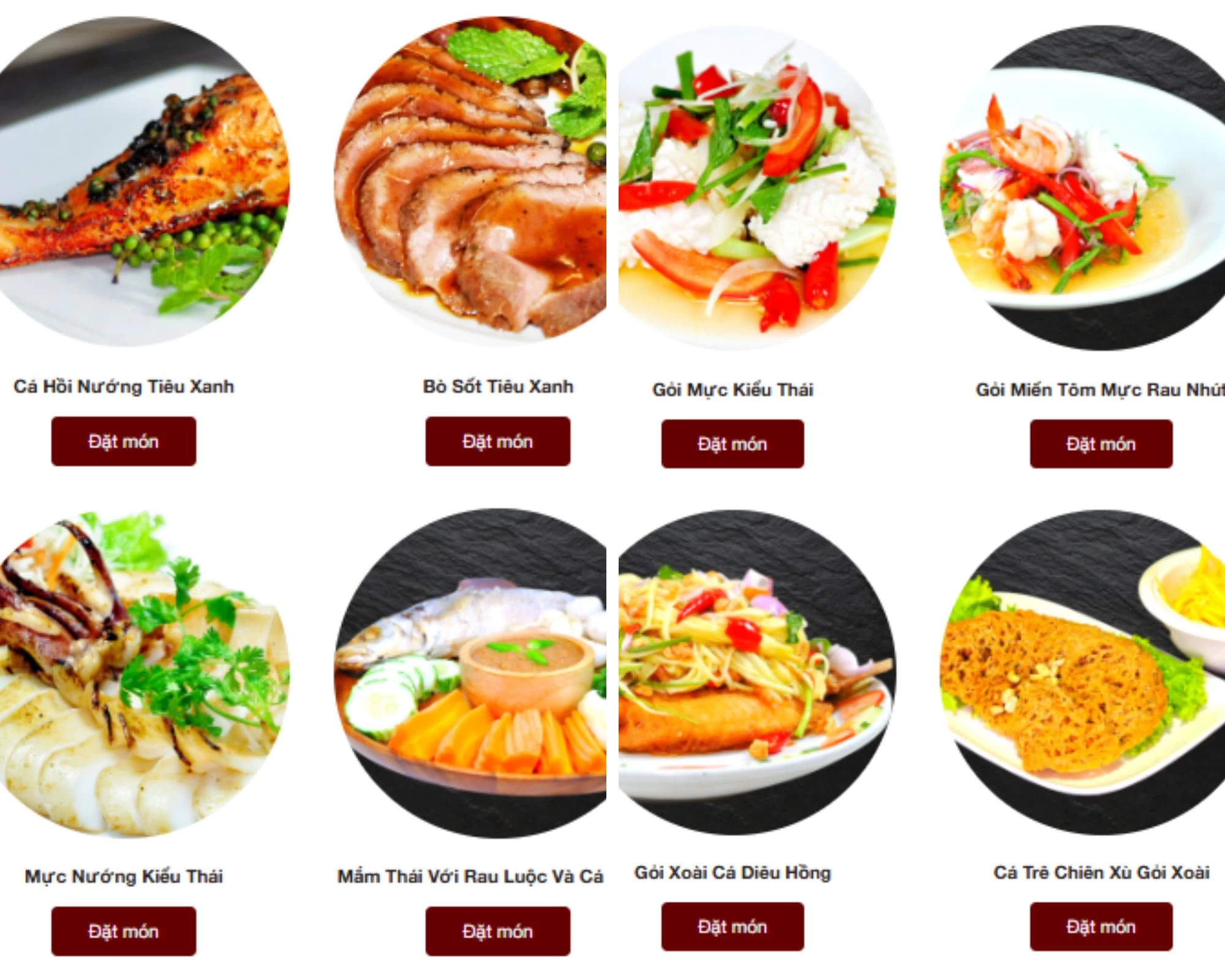 Đã mắt với menu đa dạng chuẩn vị Thái tại Nathalie’s Thai Restaurant - Quán Thái Quận 7 top đầu