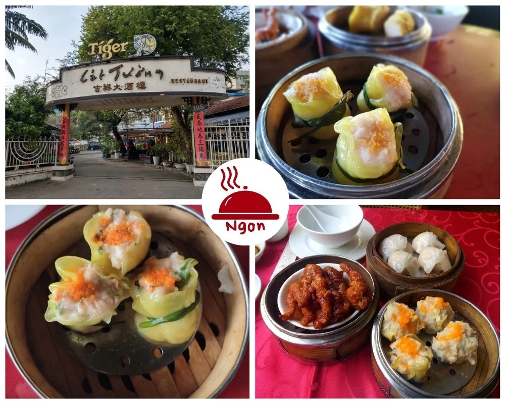 Những chiếc dimsum đầy màu sắc tại nhà hàng Dimsum quận 5 Cát Tường