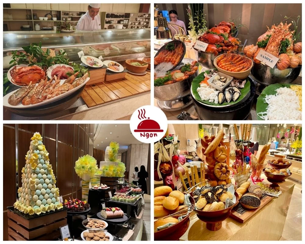Buffet tại nhà hàng La Brasserie