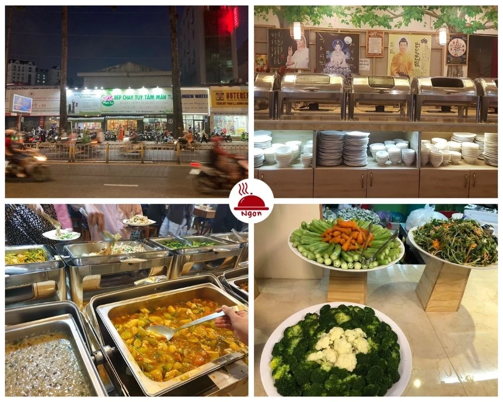 Nhà hàng buffet chay Mãn Tự