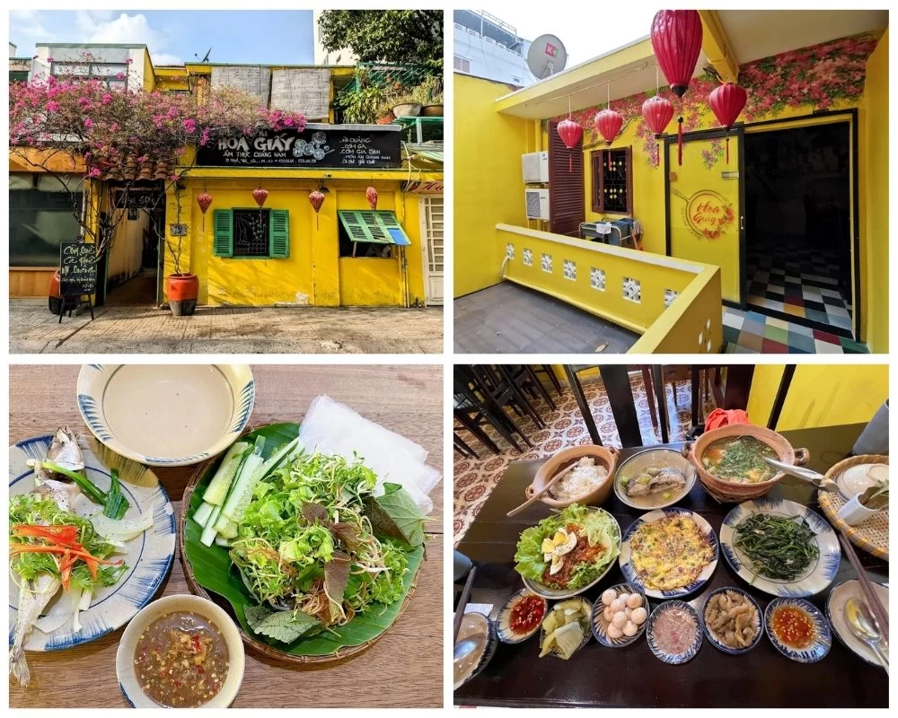 Tiệm cơm cafe Hoa Giấy