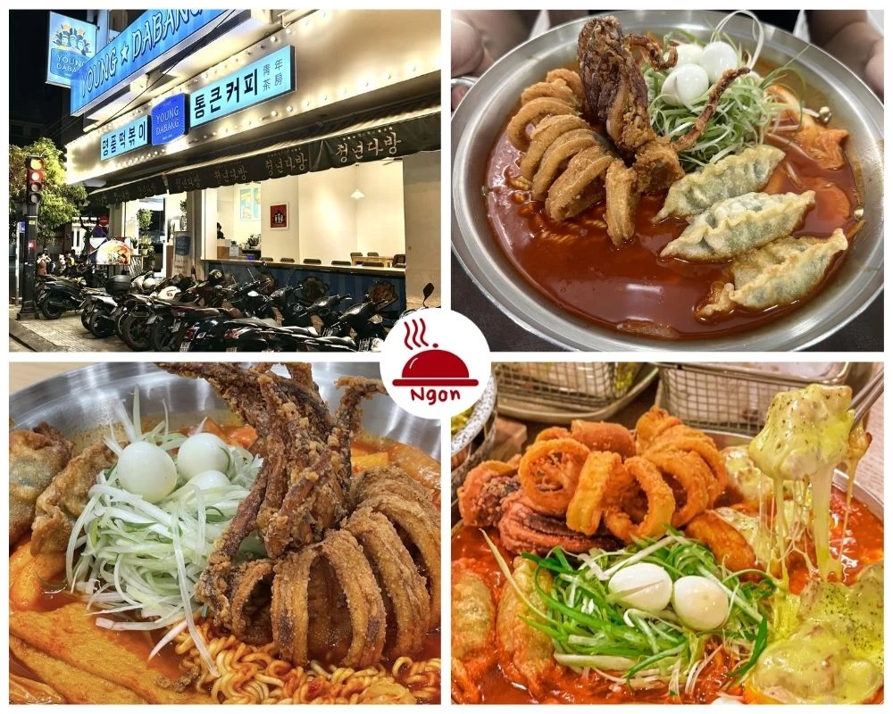Nhà hàng tokbokki Sài Gòn Young Dabang