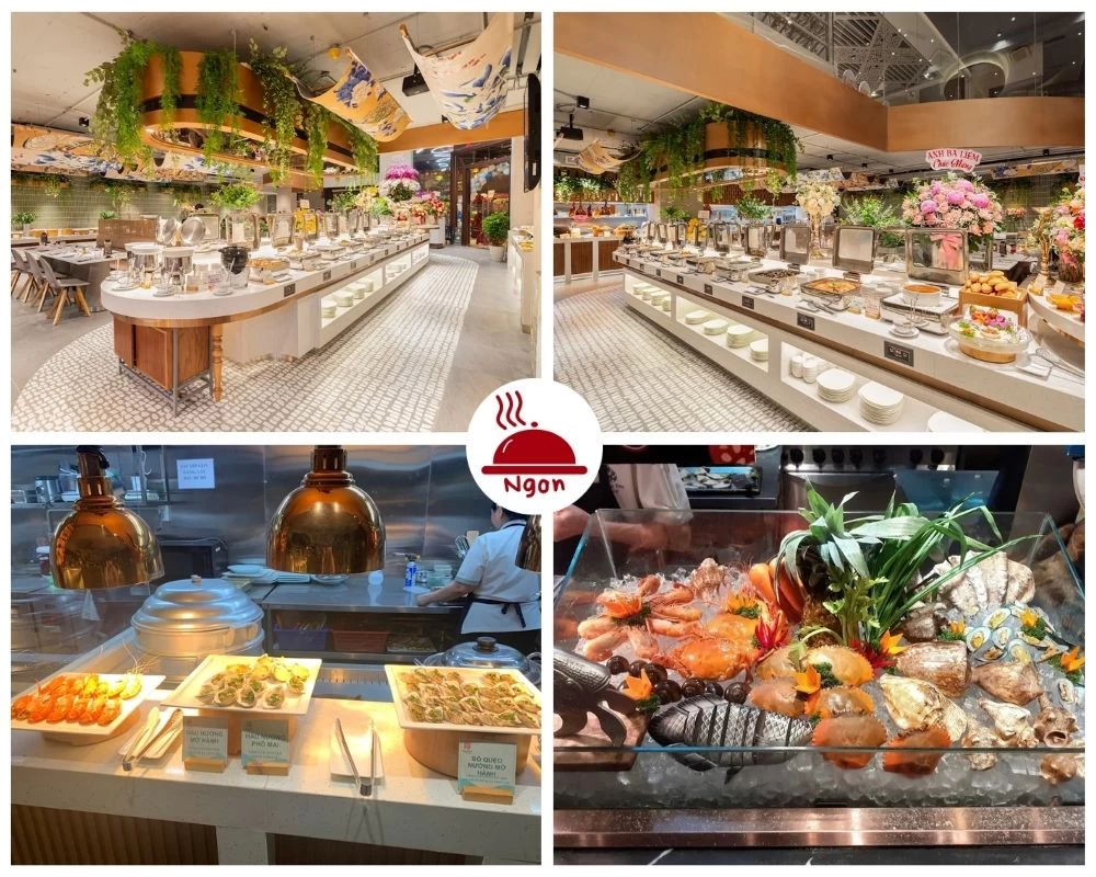 Tiệc buffet tại Hoang Yen Buffet Premier