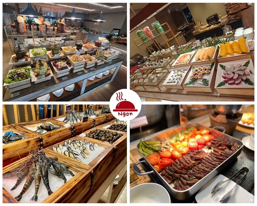 Các món ngon có trong thực đơn buffet tại Buffet Liberty Central Saigon Riverside