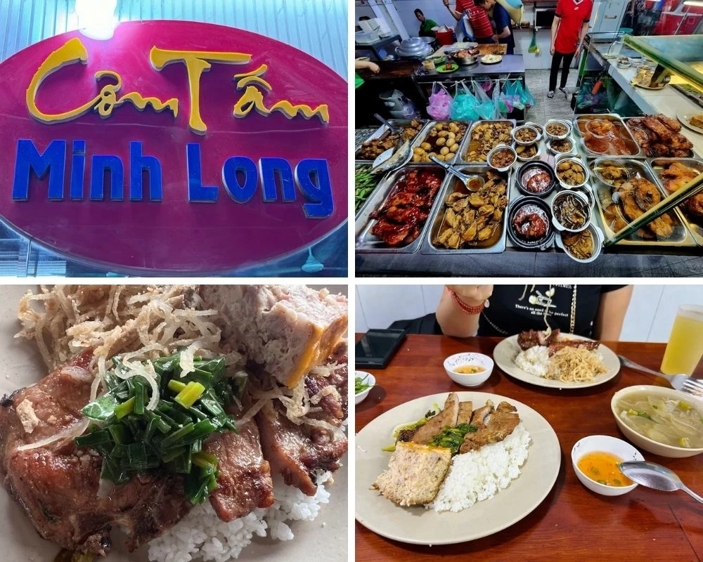 Quán cơm tấm Minh Long