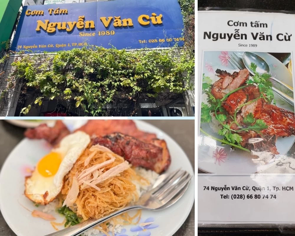 Quán cơm tấm Nguyễn Văn Cừ