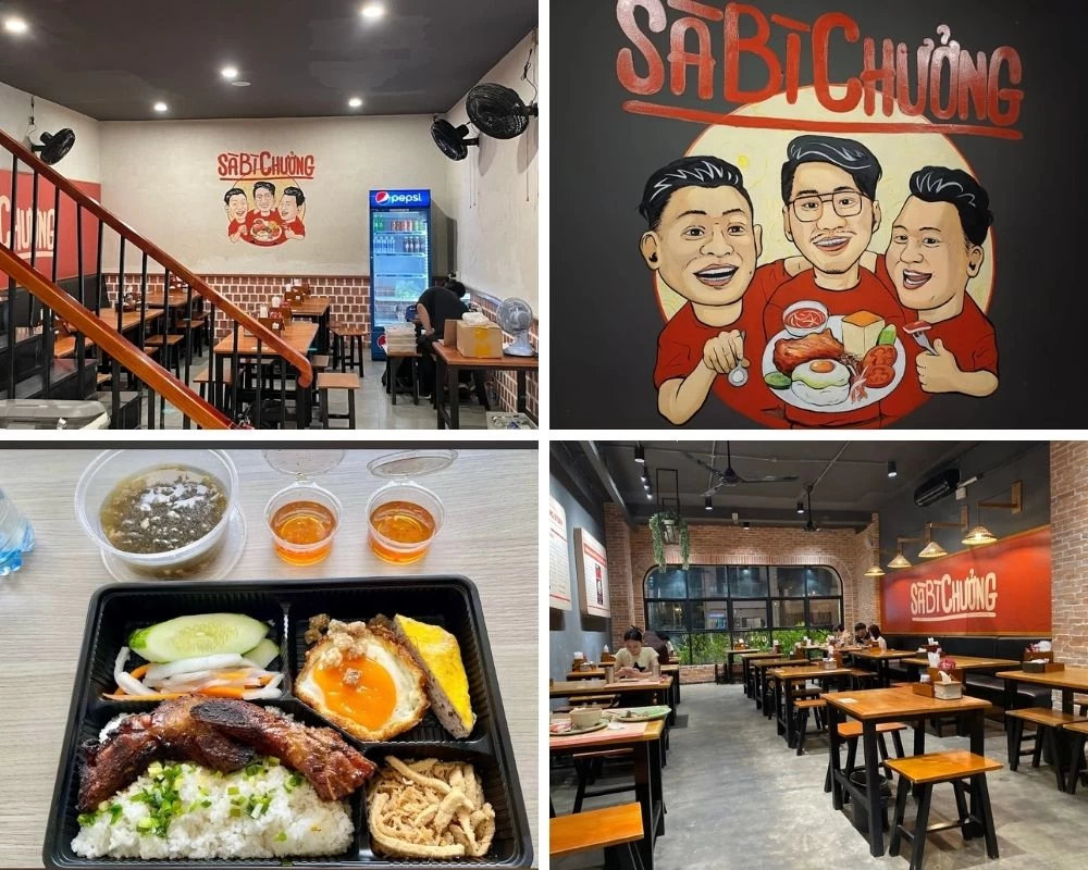 Quán cơm tấm Sà Bì Chưởng Sài Gòn