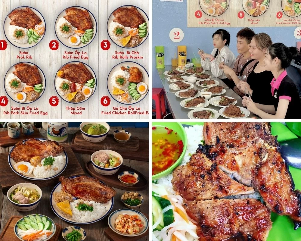 Quán cơm tấm Sài Gòn Ba Ghiền