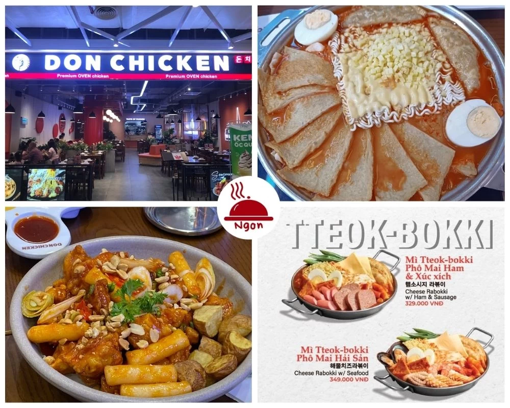 Quán tokbokki Sài Gòn Don Chicken