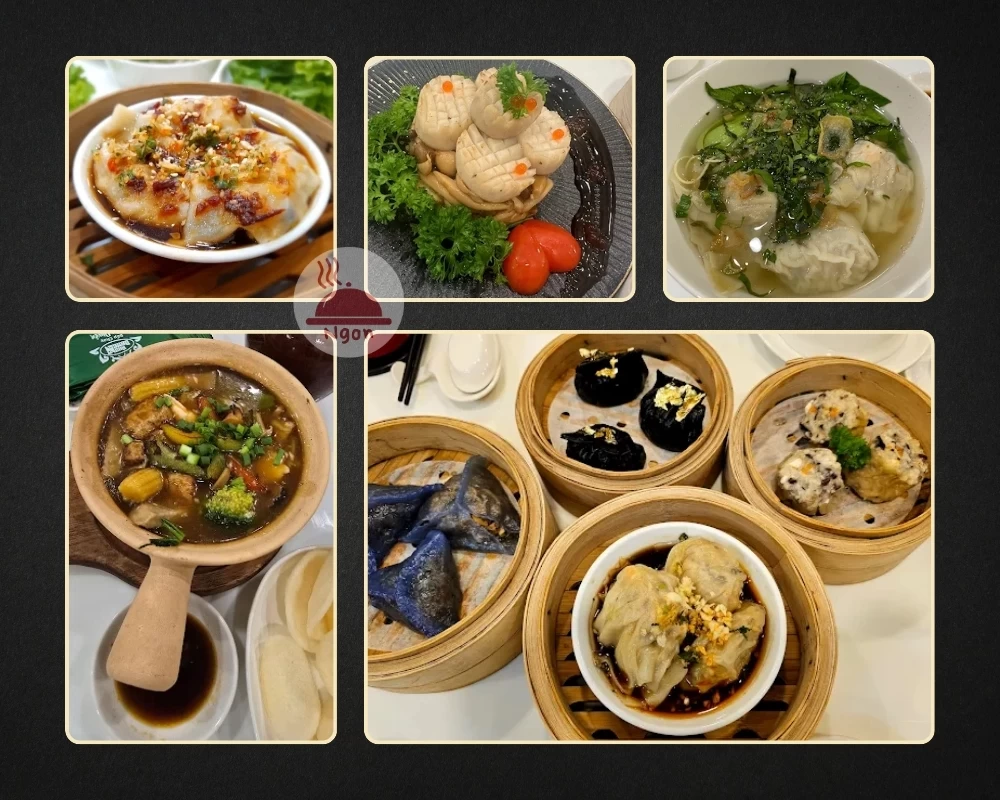 Một số món ăn của quán chay quận 3 Chay Nhân Duyên