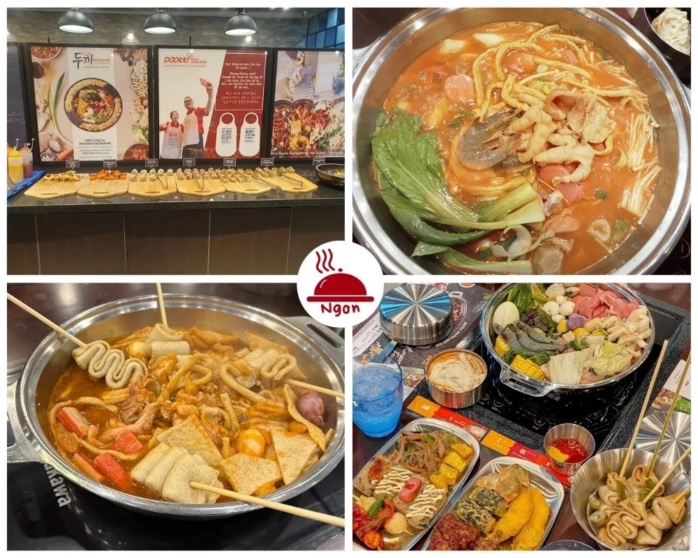 Quán buffet tokbokki Dookki Việt Nam