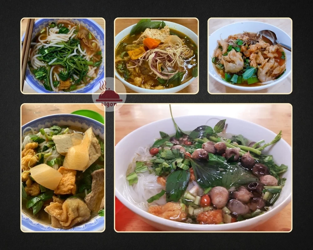 Một số món ăn của Quán chay quận 8 Dì Bảy Lộ Đỏ