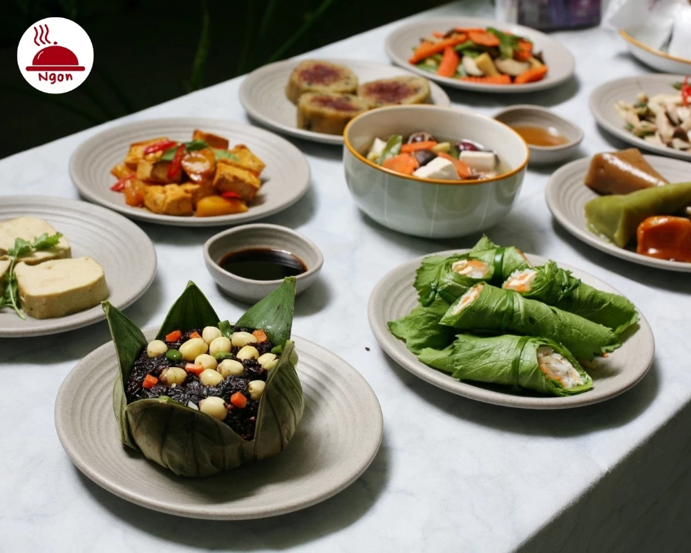 Bàn đồ chay ngon