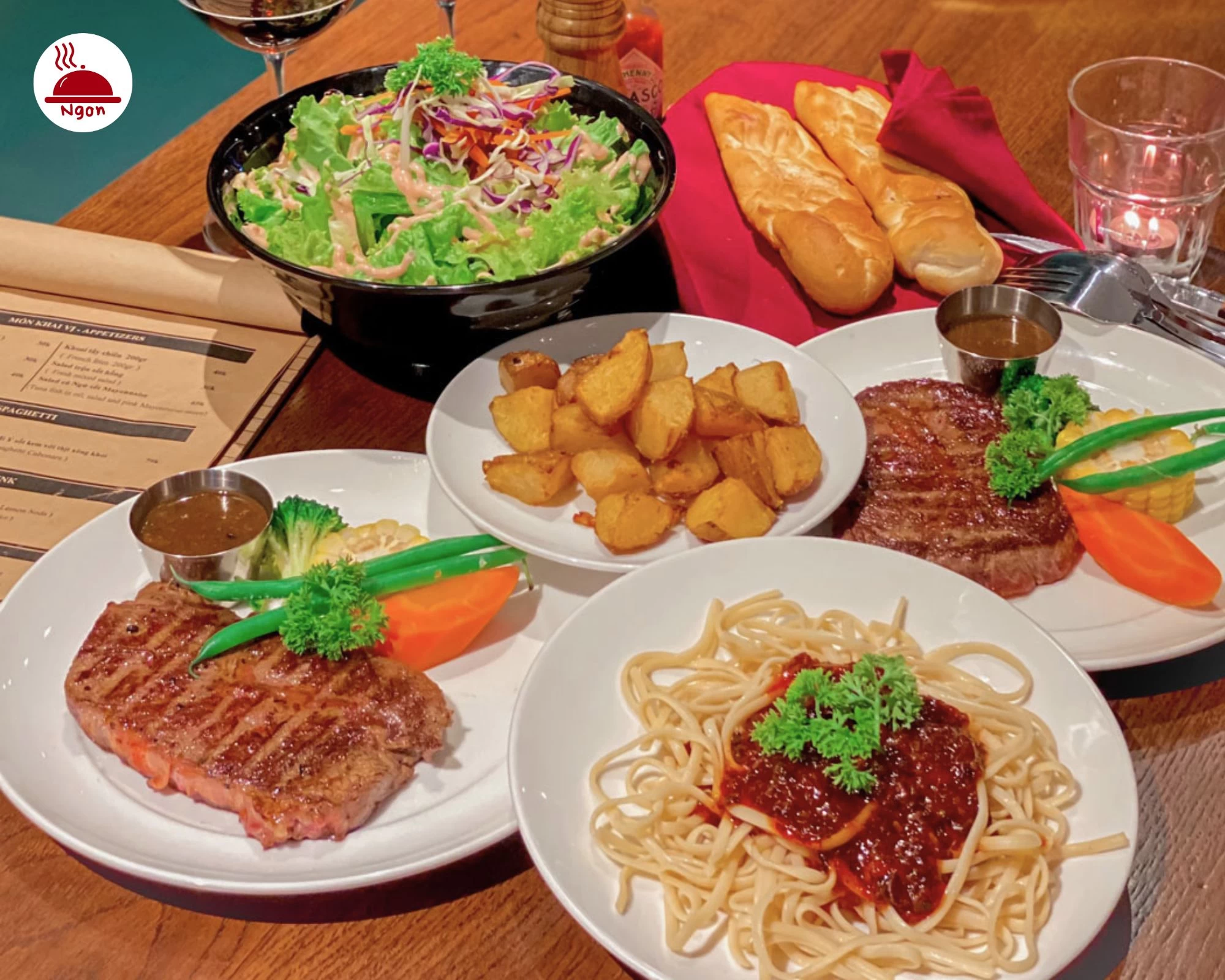 Bocaxa Beefsteak - nơi những bữa ăn ngon và lãng mạn bắt đầu
