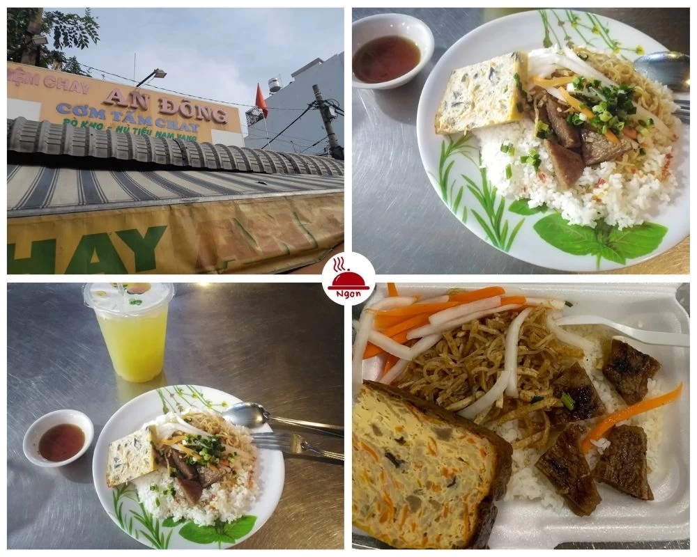 Cơm tấm chay An Đông
