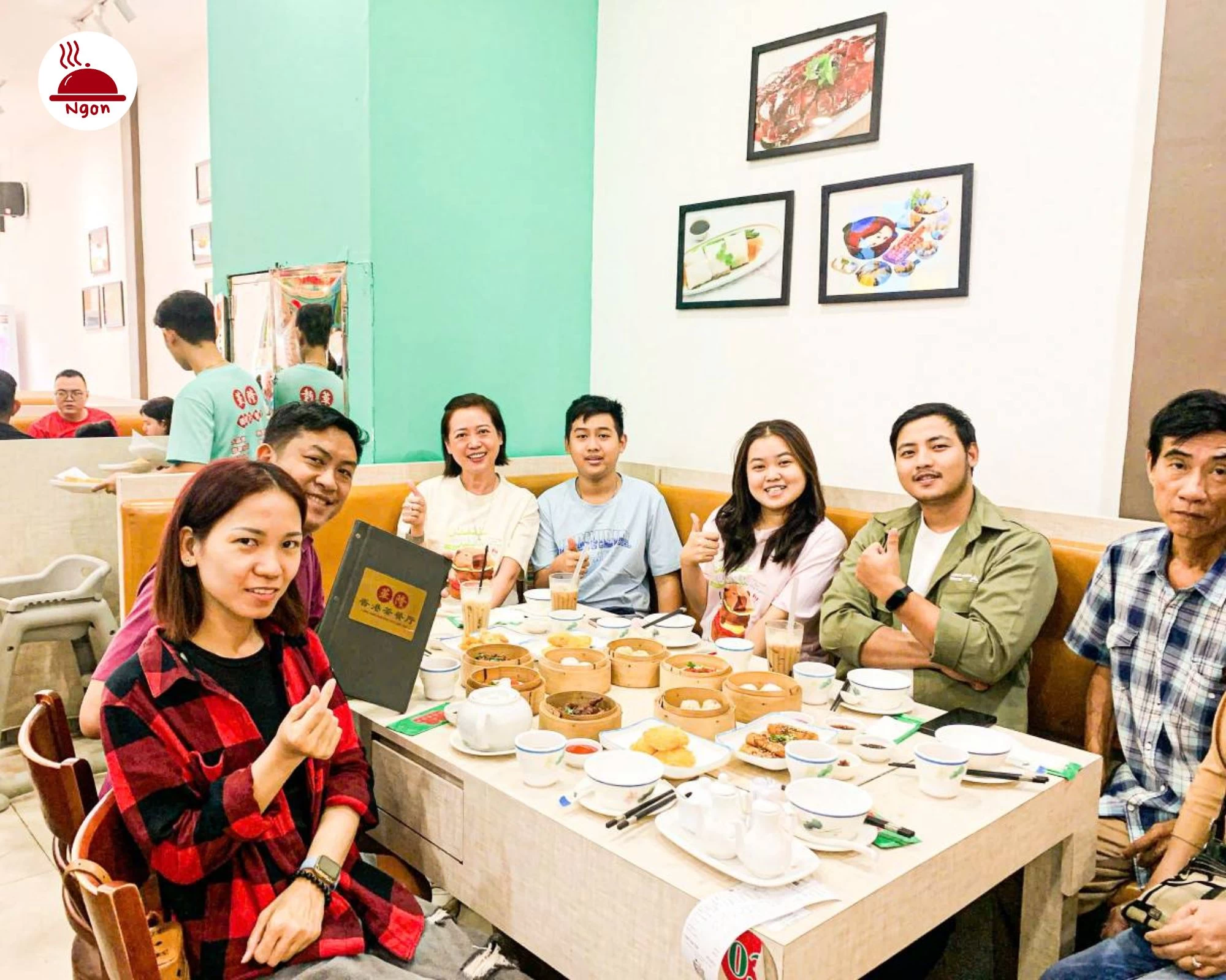 Không gian ấm cúng, gần gũi tại Wah Loong là nơi lý tưởng để thưởng thức các món dimsum hấp dẫn và món Hoa truyền thống