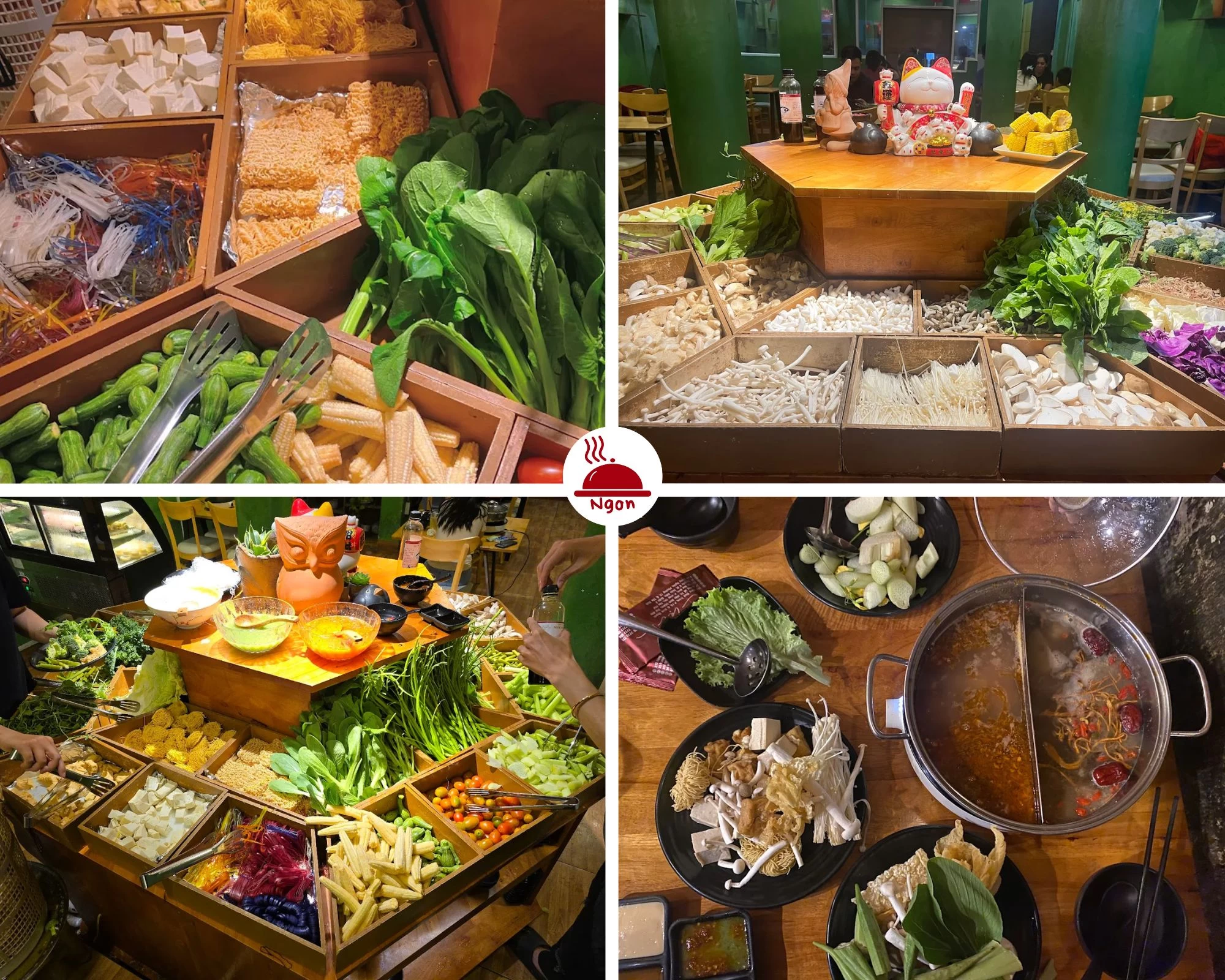 Lạc buffet lẩu rau nấm CN Tân Bình