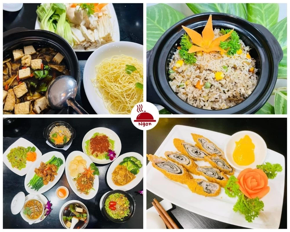 Đồ ăn ngon tại nhà Hàng Chay Tuệ Mẫn