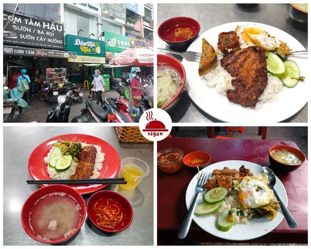 Quán Cơm Tấm Hậu