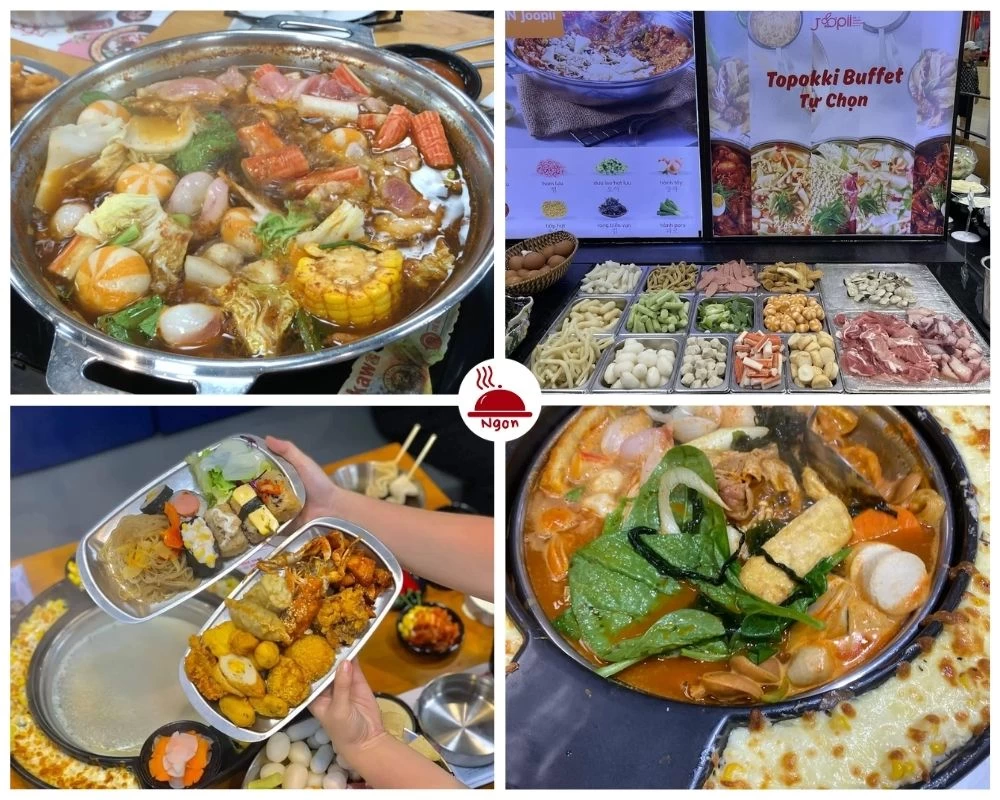Lẩu buffet tokbokki Joopii