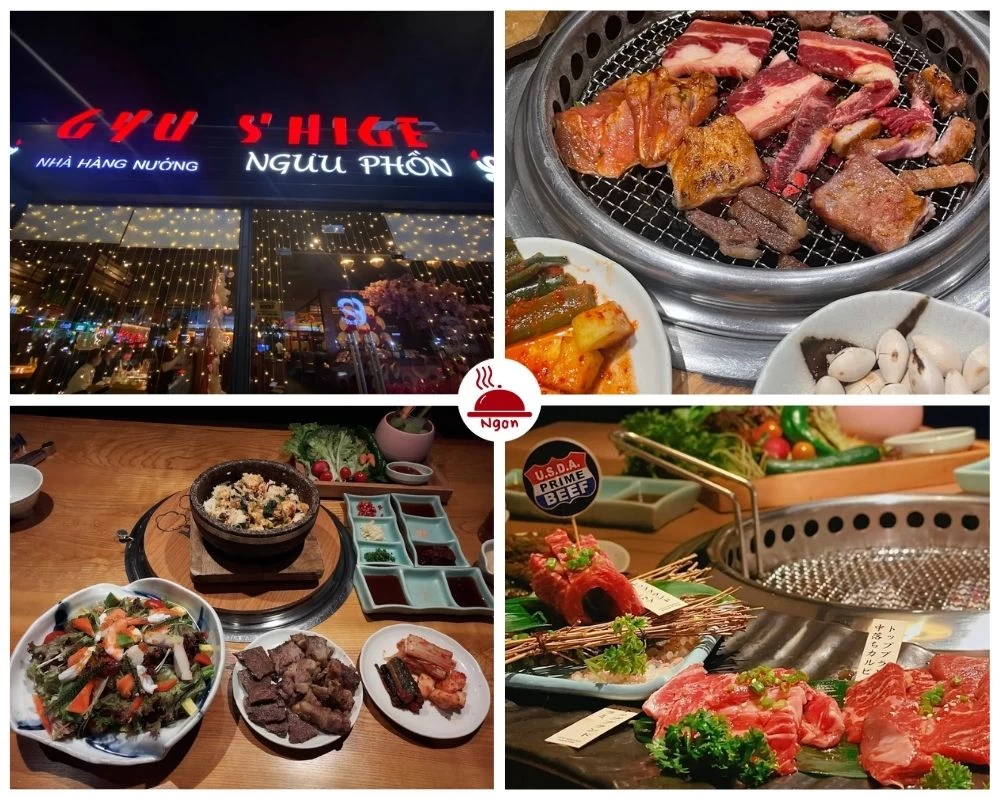 Thưởng thức buffet nướng tại Gyu Shige