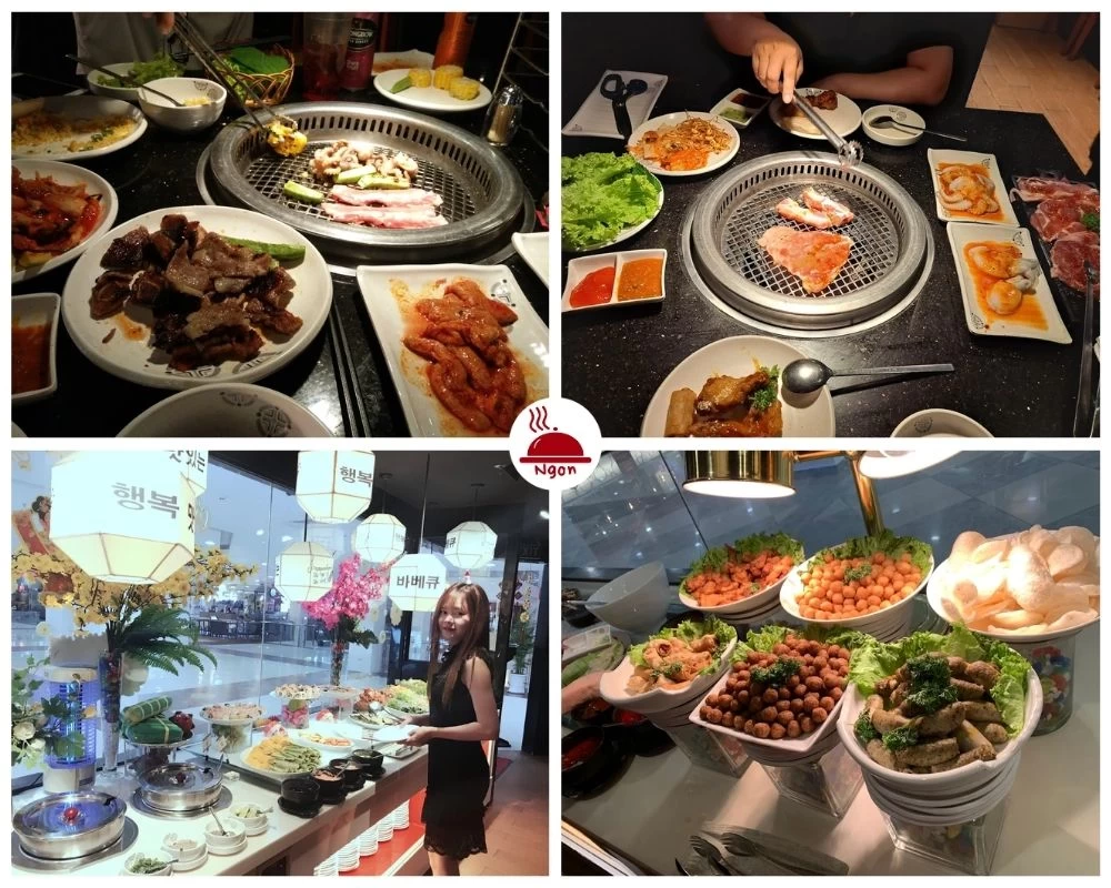 Thưởng món buffet nướng tại King BBQ