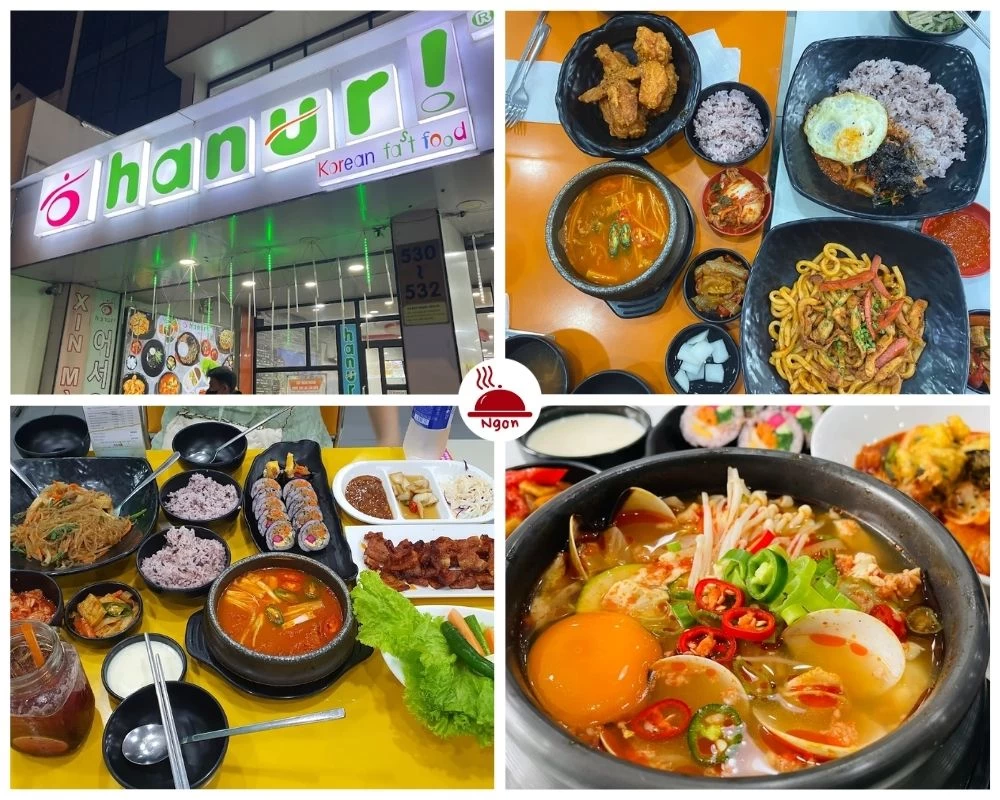 Món ngon tại nhà hàng Hanuri Gò Vấp