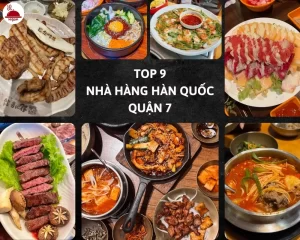 Các món ngon của top 9 nhà hàng Hàn Quốc quận 7