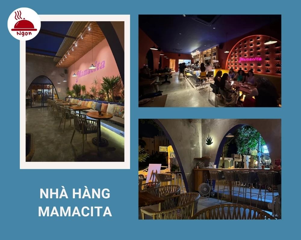 Nhà hàng Thảo Điền Mamacita có không gian sang trọng với nhiều góc chụp siêu xinh