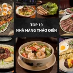 Các món ngon của top 10 nhà hàng Thảo Điền