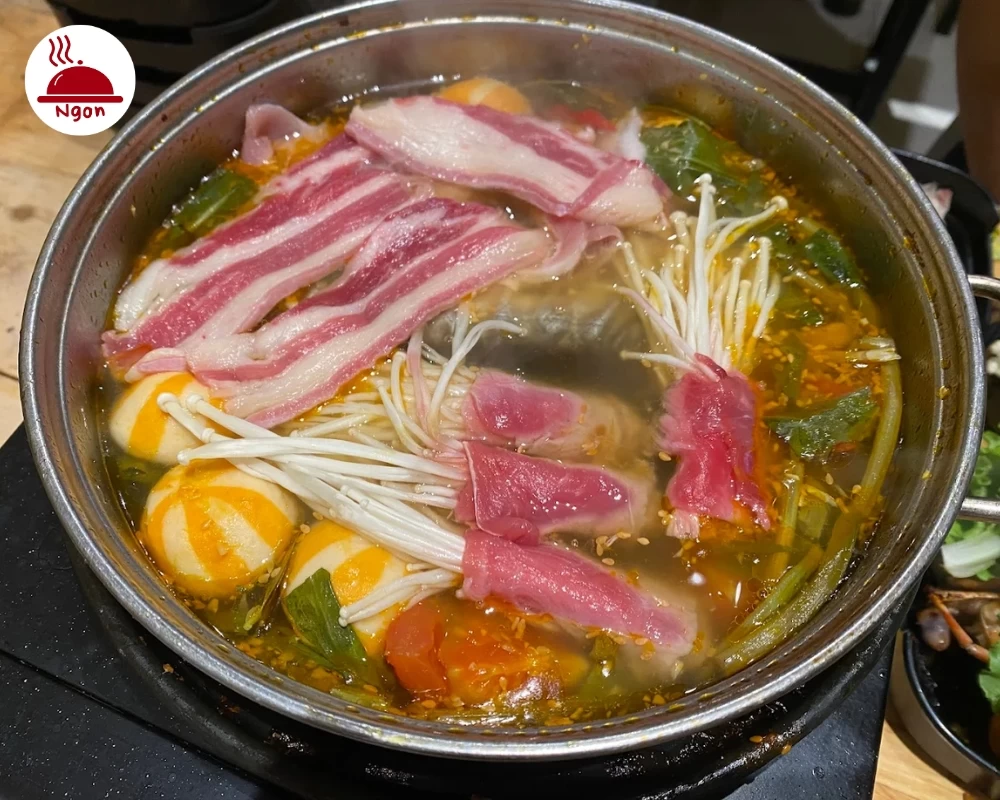 Món lẩu Thái thơm ngon của quán lẩu Thái Gò Vấp - Pig Bear’s Kitchen