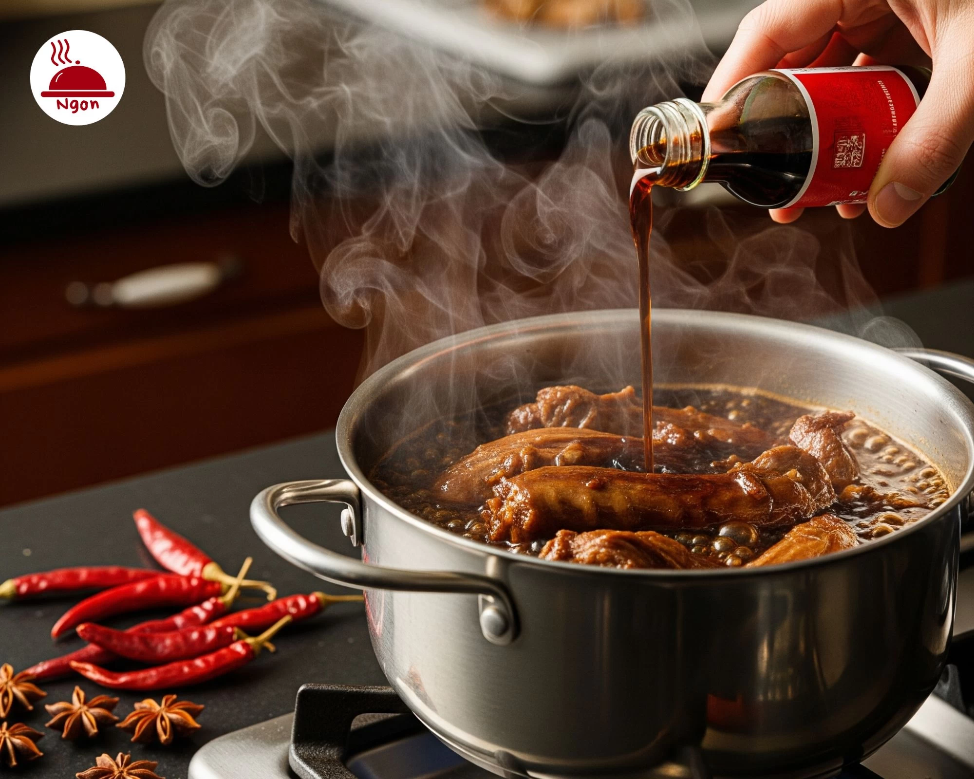 Hoàn thiện món cách làm cổ vịt cay Trung Quốc với lớp nước sốt đậm đà, hấp dẫn