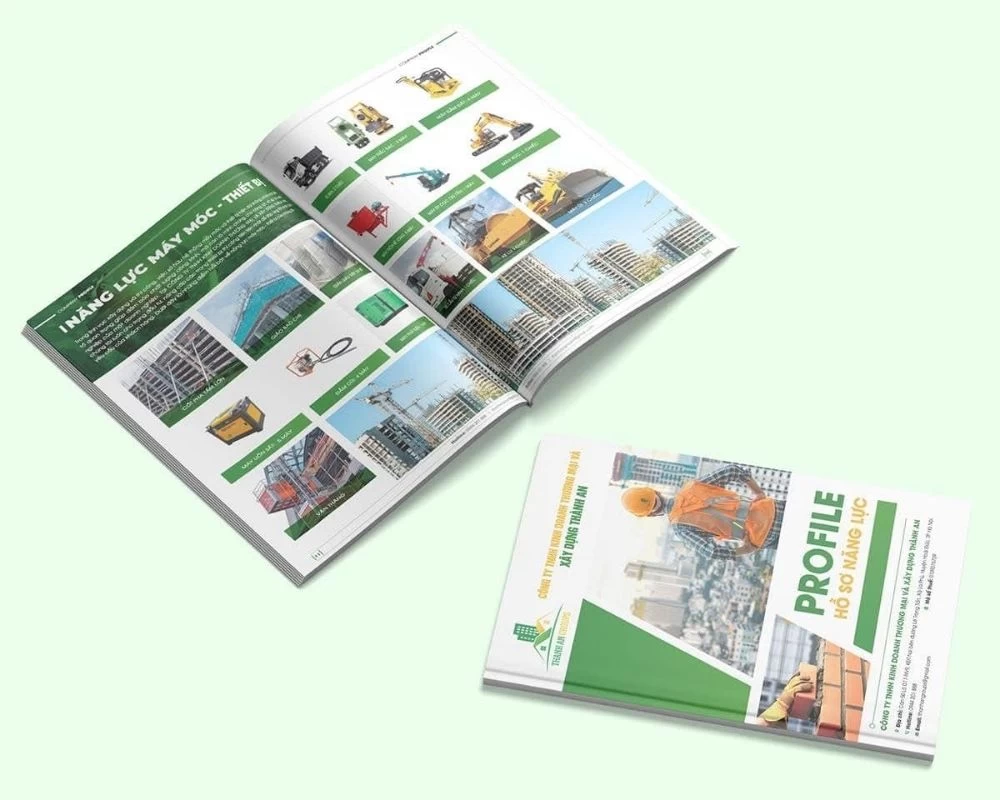 Catalogue đẹp, chất lượng