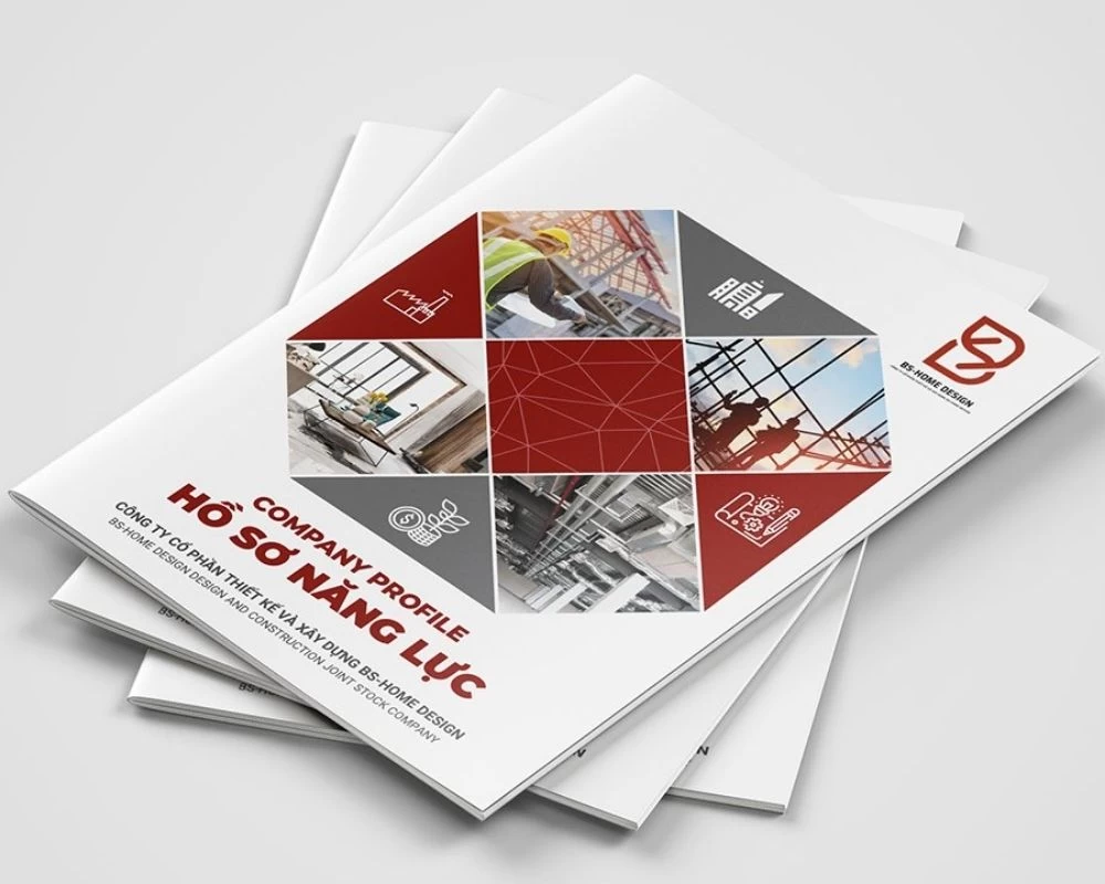 Mẫu catalogue công ty thiết kế và xây dựng BS HOME DESGIN