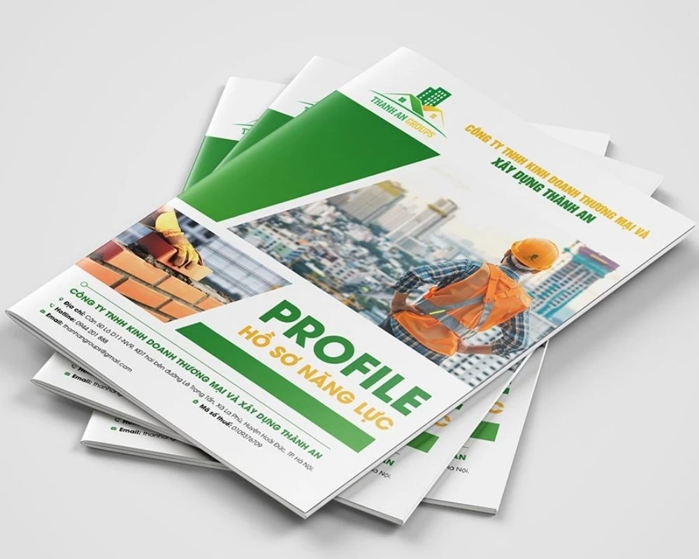 Dạng catalogue xây dựng Thành An