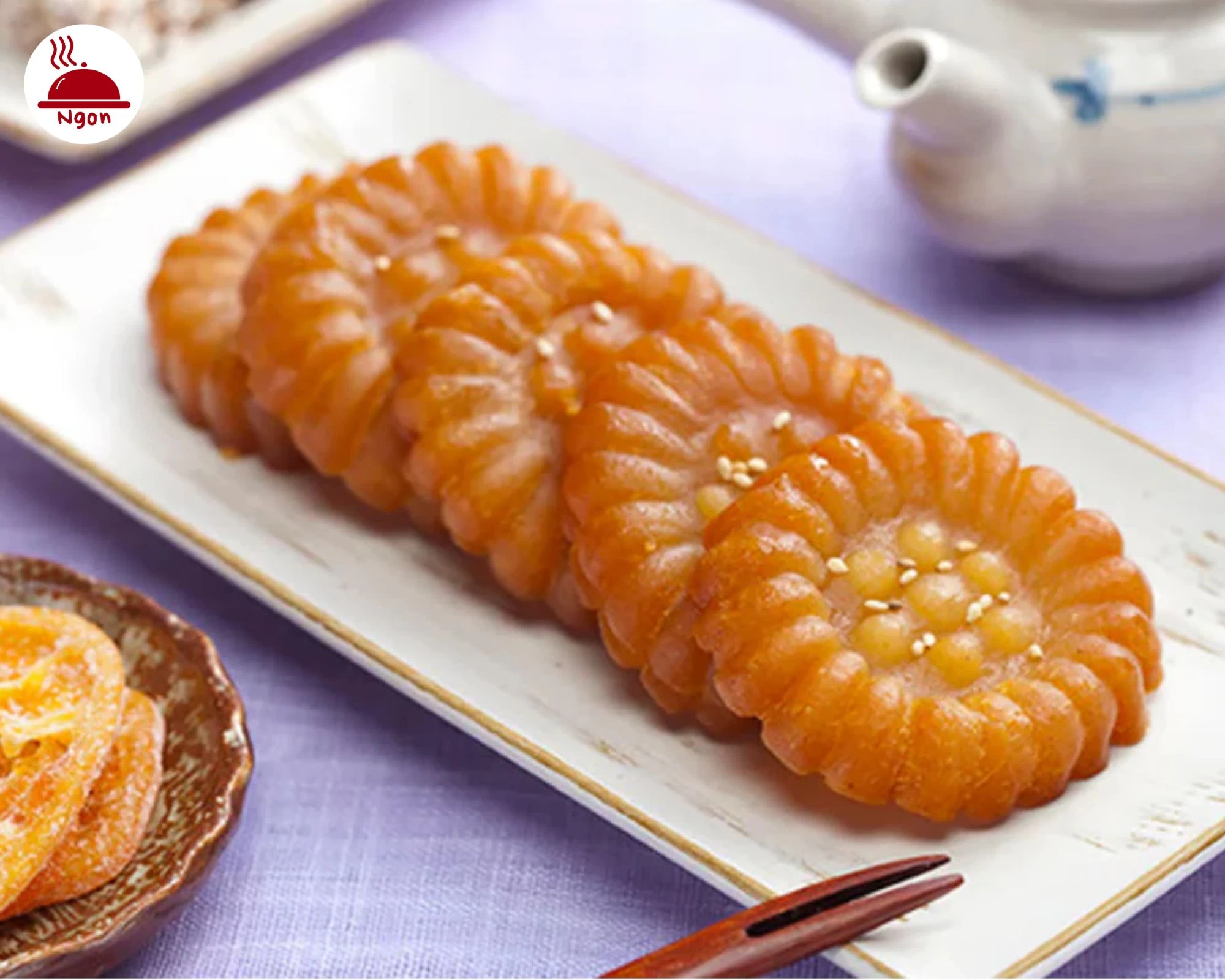 Món bánh Yakgwa thơm ngon, giòn nhẹ, lý tưởng cho những buổi trà chiều