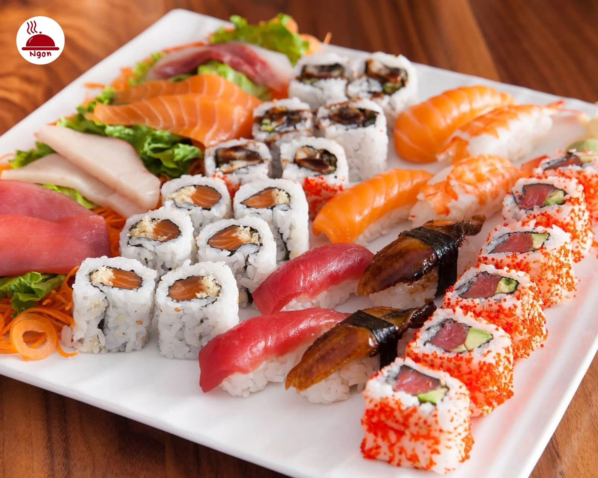 Thưởng thức sự tươi ngon và bày trí đẹp mắt tại Teppanyaki Hanami Sushi