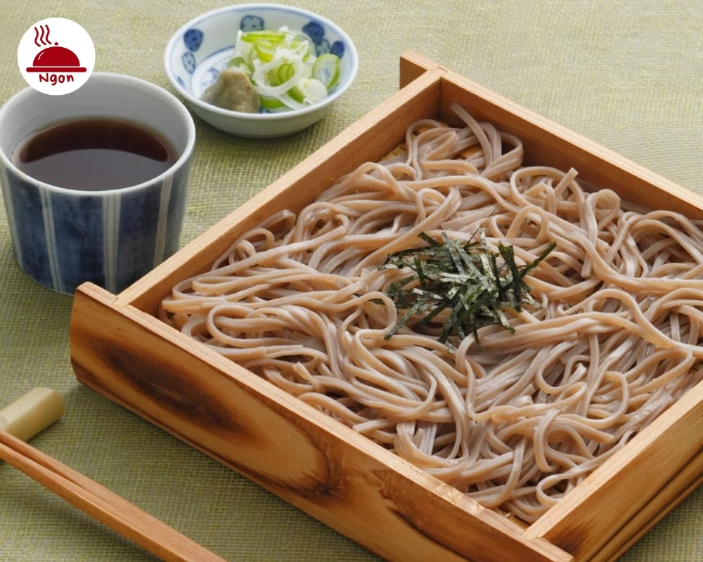 Món mì lạnh Nhật Bản Zaru Soba