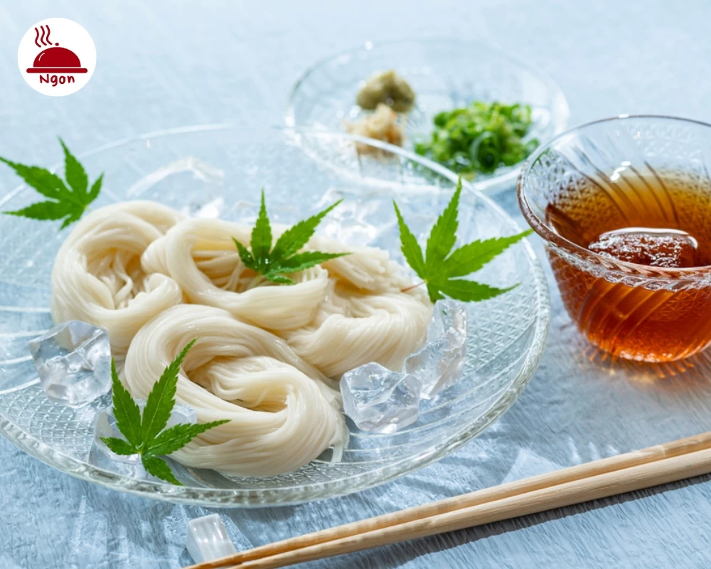 Món mì lạnh Somen Nhật Bản