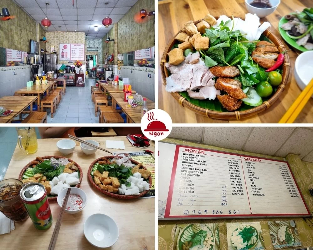Quán bún đậu mắm tôm Tràng An Quán
