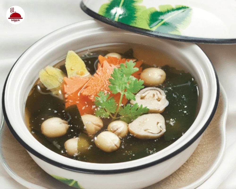 Cách nấu canh rong biển chay