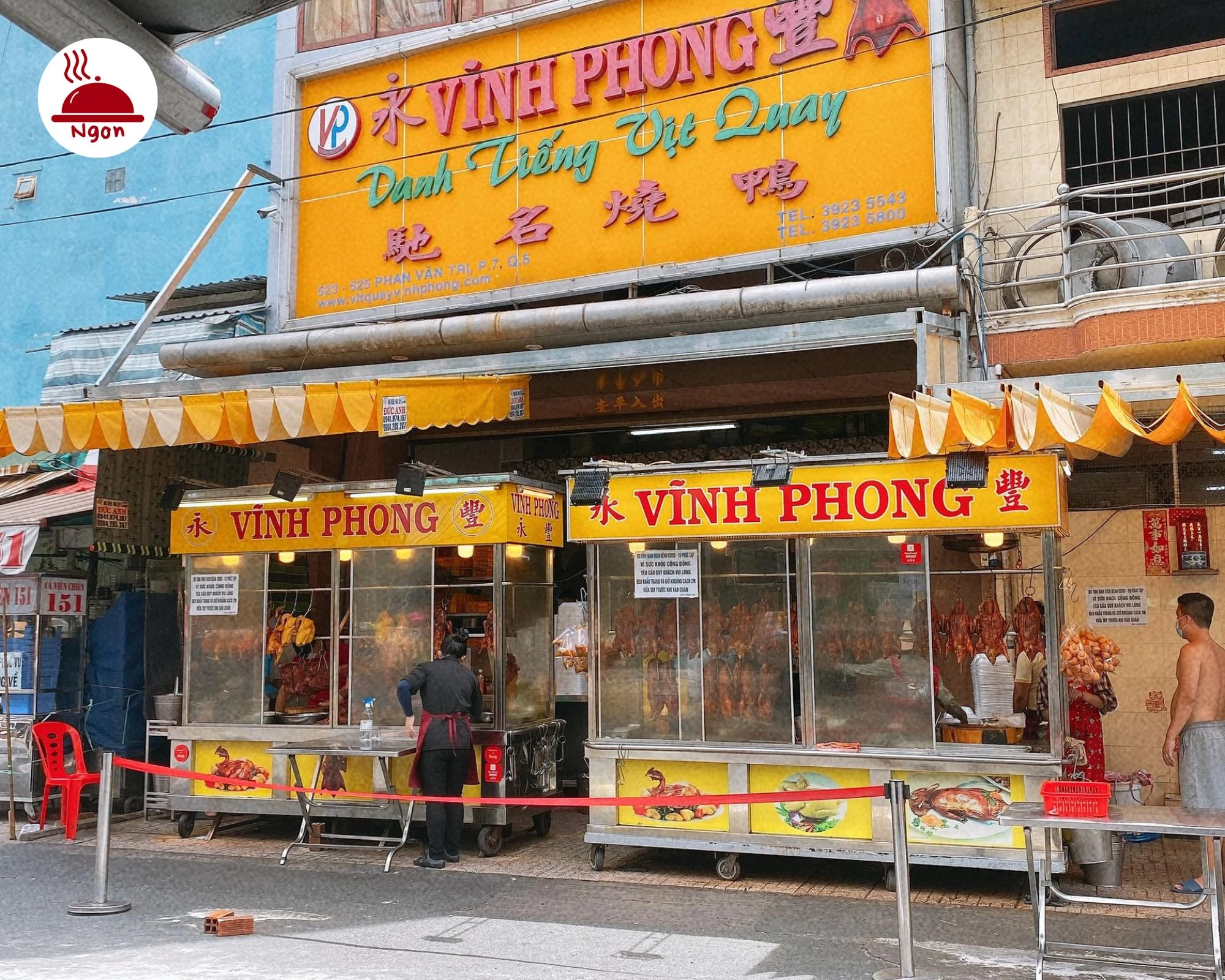 Ghé Vĩnh Phong để thưởng thức món vịt quay Bắc Kinh đậm đà, khó quên